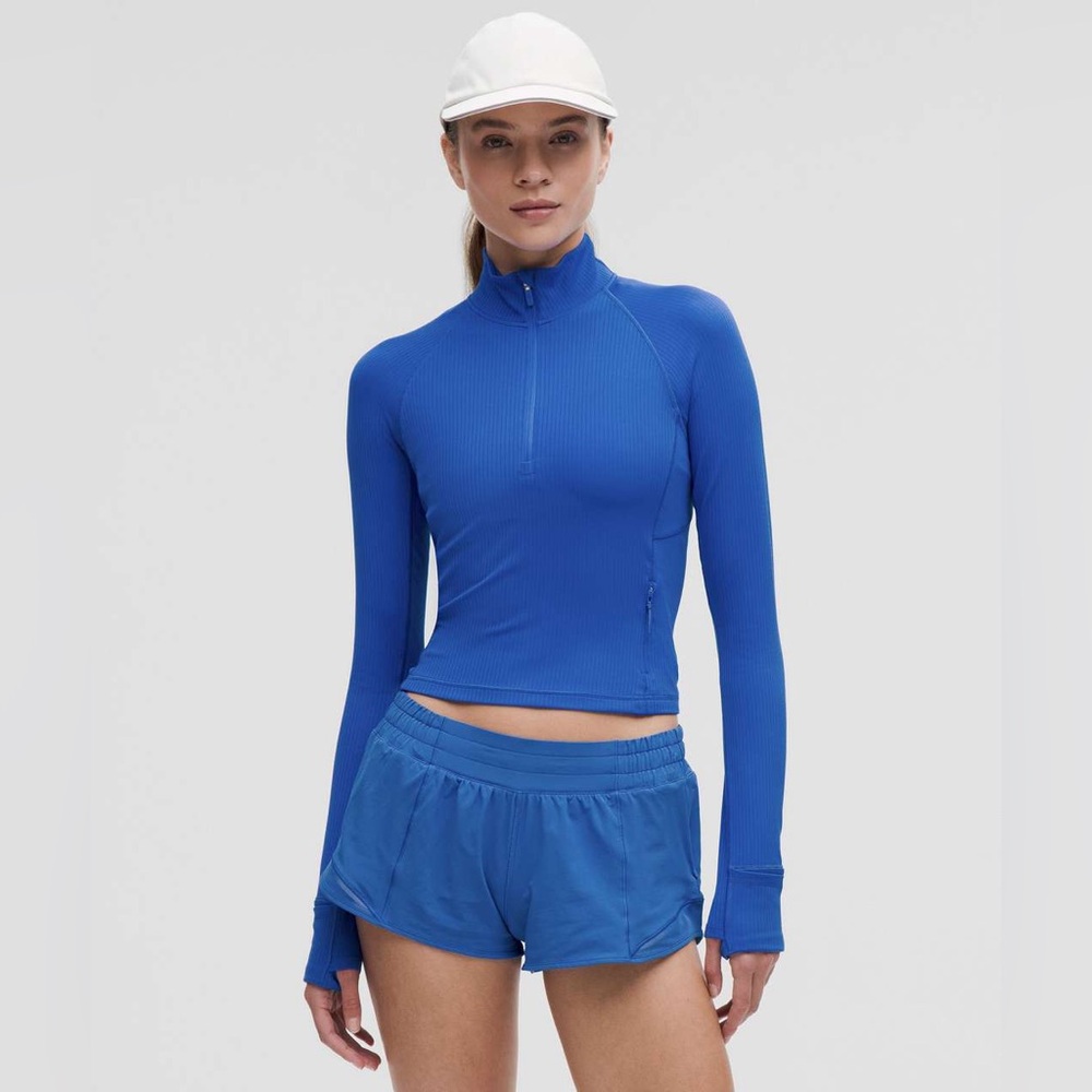 Lululemon It's Rulu Ribbed Cropped
Half Zip *Updated
